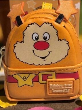 Loungefly Rainbow Brite™ Rainbow Sprites Cospla Mini Backpack Keychain Charm NWT